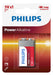 Philips Power 9V Alkaline Batteries - Pack of 12 0