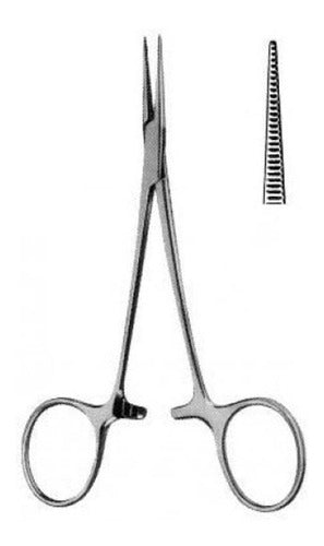 Surgical Instrument Mosquito Hemostatic Straight Clamp 0