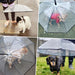 Namsan Dog Umbrella For Small Dogs - Self-assembly Pet Umbrella With Chain Leash 1