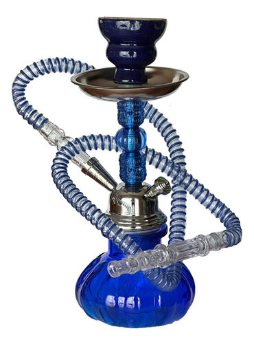 Pipa De Agua  Una Boca Narguile Hooka Zeus Colores 0