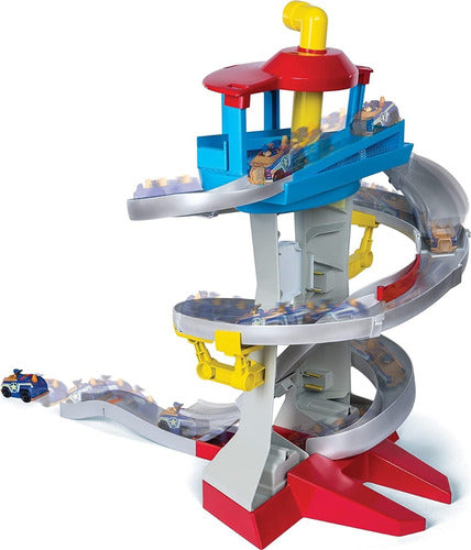 Pista Paw Patrol Torre De Control Playset C/autos Original 2