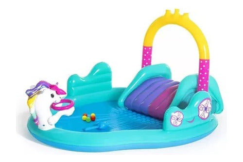 Play Center Bestway Unicornio 274 X 198cm X 137cm Jlt 53097 0