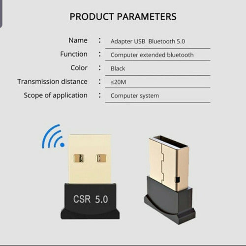 Adaptador Usb Bluetooth Para Pc 5.0 2