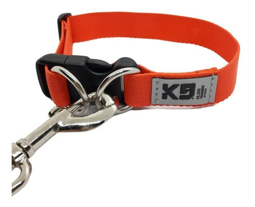 Adjustable K9 Dog Trainers Collar + 5M Leash Set for Dogs 91