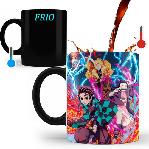 Taza Mágica- Otaku Anime Manga Elegila Voz Termosensible 1