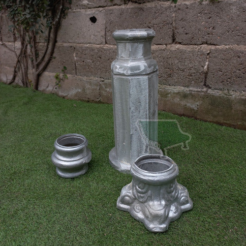 Kit Para Columnas Galeria Pergola Aleros 3 Pulgadas 4