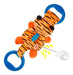 GiGwi Double Handle Tiger Chifle and Rope 7