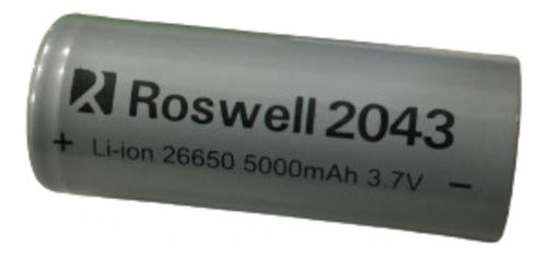 Pila Recargable Roswell Li-ion 26650 5000mah 3.7v 0