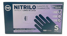 10 Boxes of NP Black Nitrile Gloves Resistant x 100 Units 1