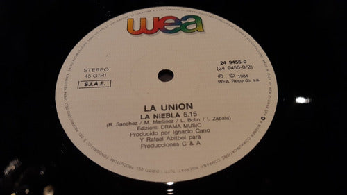 La Unión Lobo Hombre En París Vinilo Maxi Italy Promo Rareza 2