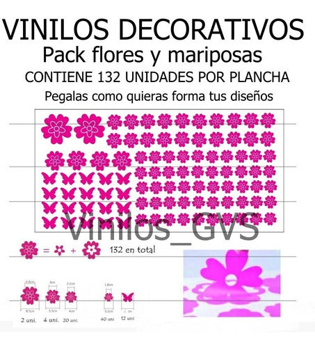 Vinilos GVS: Decorative Wall and Window Flowers Vinyls for Spring 1