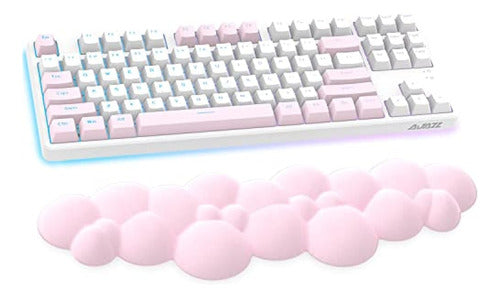 Almohadilla De Reposamuñecas Para Teclado Para Juegos, Repos 0