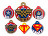 Medium Sized Superhero Pet Tags 2