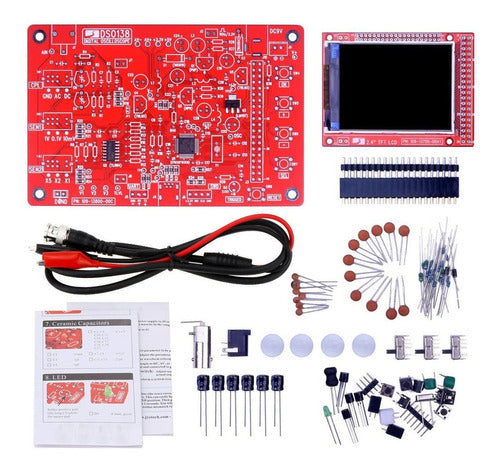 Jyetech 2.4  Tft Pantalla Dso138 El Kit De Osciloscopio Con 1