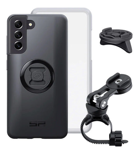 SP Connect Bike Bundle II Phone Holder + Case for Samsung S21 FE - Weather Resistant 0