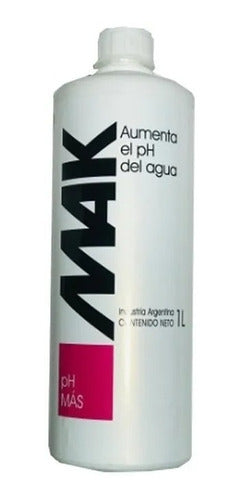 Makinthal Aumentador De Ph X 1 Lt Para Pileta Mak Ph Mas 0