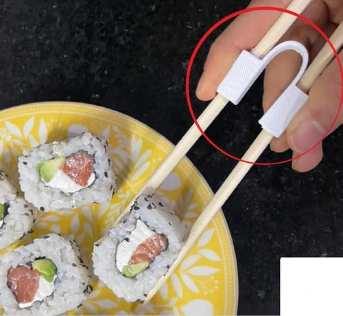 10  Ayuda Palitos Sushi Plastico Colores Diseño 0