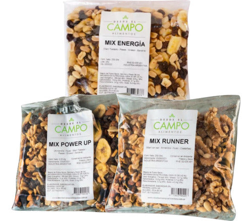 Combo Mix Nuts 250g x 3 Units 0