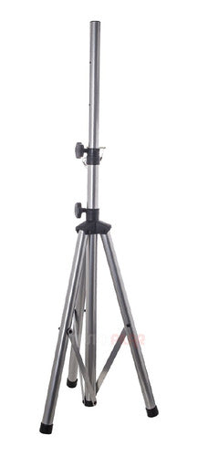 Moon Audio Pro PB01C Chromed Speaker Stand 1