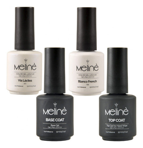 Meliné French Semi-Permanent Nail Polish Kit 0