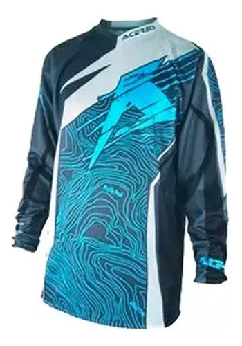 Acerbis Profile 09 Motocross Jersey - Blue - XXL 0