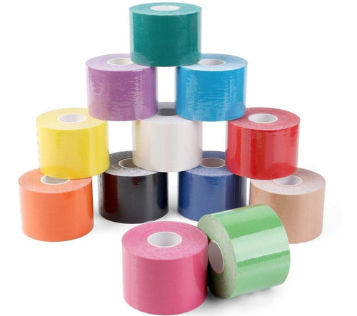 Crazy Fitness Kinesiological Tape 5 Meters X 5cms X 6 Pack 0