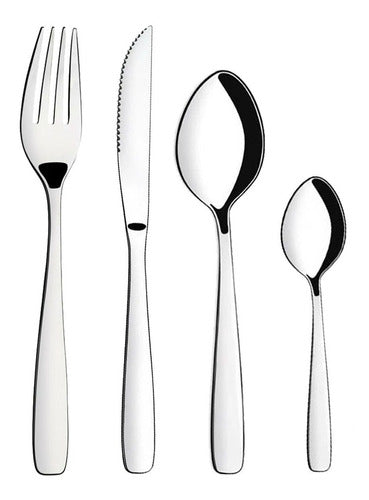 Tramontina Amazonas Stainless Steel Cutlery Set 24 Pieces 0