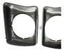 FAL Pair of Fog Lamp Rings for Ford F100 Model 1978 to 1981 (Black) 0