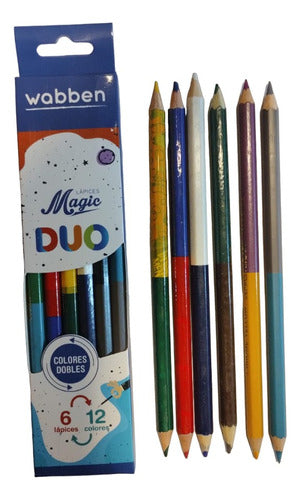 Wabben Color Pencils Box of 6 Units - Pack of 10 Boxes 7