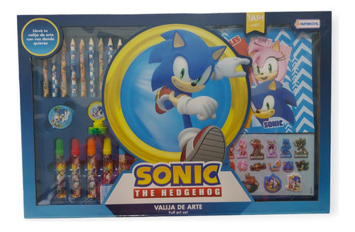 Tapimovil Valija De Arte Full Art Set Sonic Snc01225 0