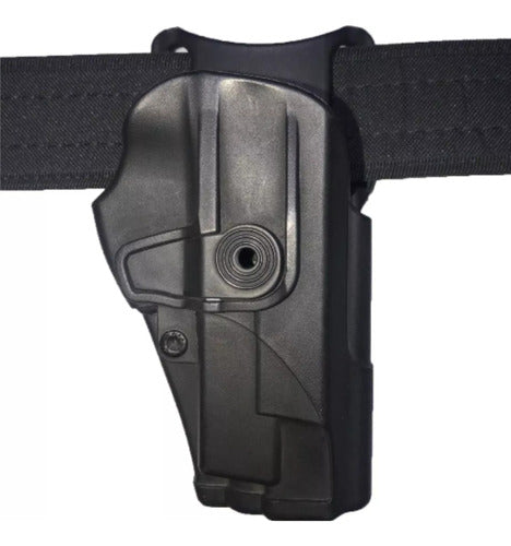 Funda Pistolera Tactica Bersa Tpr9 Polimero Nivel 2 Zurda 3