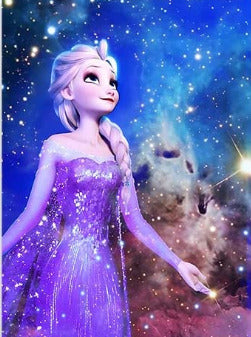 Ceuhrog Diamond Painting Kit Elsa Frozen 30x40 1