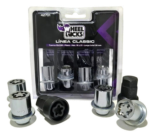 Rhino Wheel Locks Classic Anti-theft Nut for Toyota Corolla 0