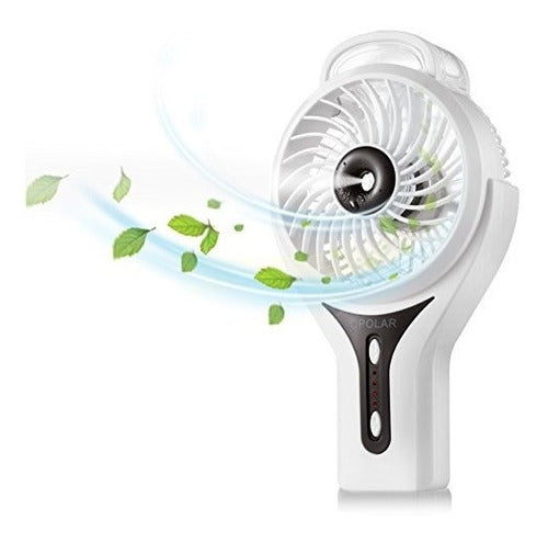 Opolar Misting Rechargeable Handheld USB Fan 0