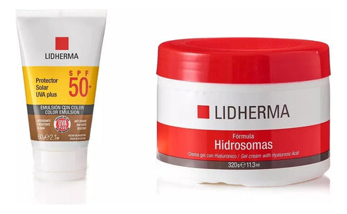 Lidherma Hidrosomas + Protector Solar UVA Plus SPF 50+ Color 0