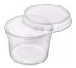 Pote Transparente C/ Tapa Para Micro 140 Ml - 100 Unidades. 1