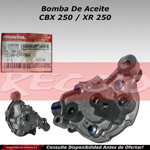 Honda Original Oil Pump for CBX 250 / XR 250 - Reggio 0