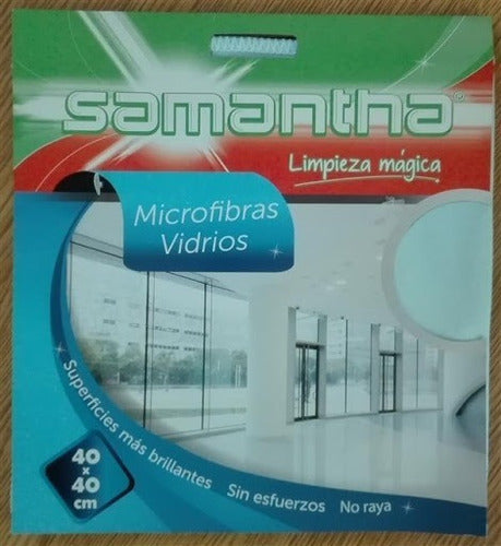 Samantha Microfiber Cloth for Glasses X 12 Units 1