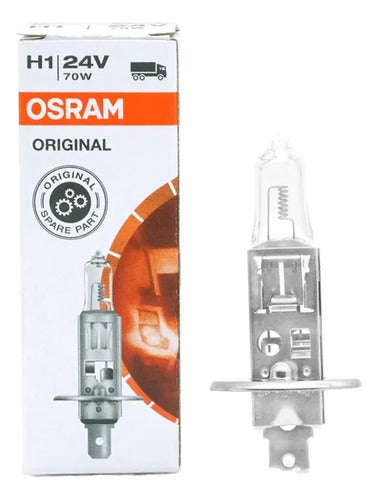 Lampara Halógenas Luz Alta Camión H1 24v P145s Osram Alemana 0