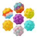 Popit Pop It Ball Squishy Fidget Toy Multicolor Rainbow X3 2