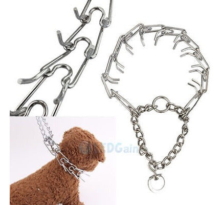 Professional Dog Training Chain Choke Collar 1