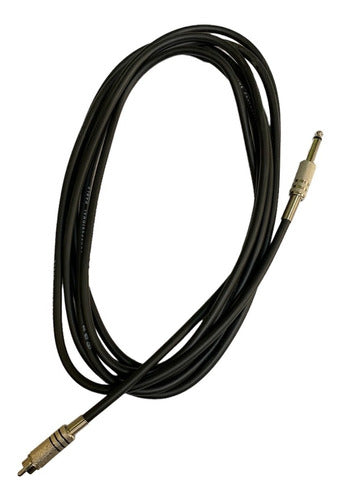 TD Cable RCA Plug 6.5 Pro 2 Mts Mixer Audio Controlador DJ 0