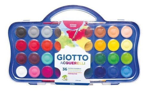 Giotto Watercolor Set X36 Colors - Frigusnet 0