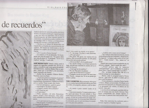 Atipicos Arte Uruguay Cabrerita Reportaje Pais Cultural 1994 1