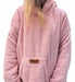 Oversize Lamb Fleece Unisex Hoodie Pajama 19