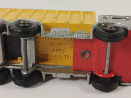 Matchbox Camión Porta Container Tipper Truck No 47 By Lesney 7