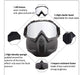 Sposune Open Face Face Shield Mask for Paintball, Motorcycle, and Skiing 6