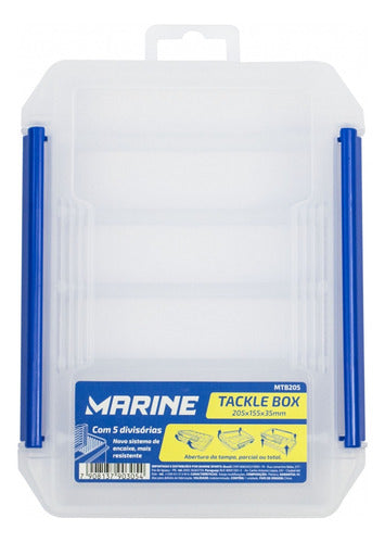 Caja Organizadora De Pesca Marine Sports 5 Divisiones 0