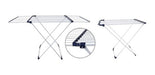 Hogar Actual Extendable Clothes Drying Rack - White 2