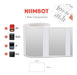 Rolo Etiqueta Niimbot B1 / B21  Transparente 40x30mm (230un) 0